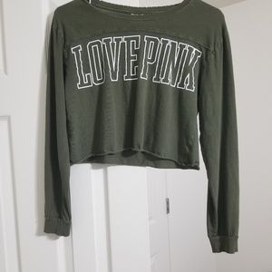 Vs pink crop top
